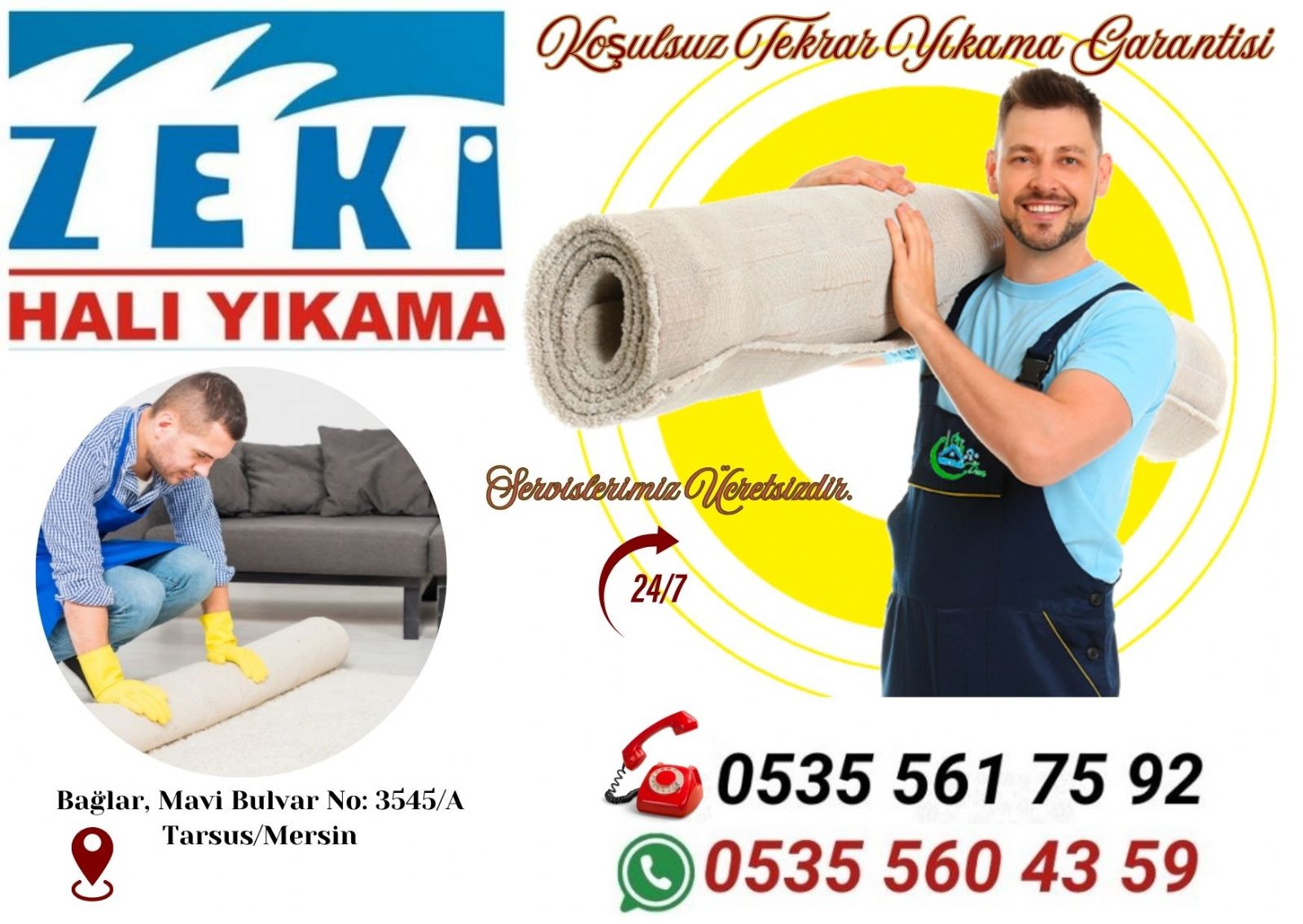 Tarsus Halı Yıkama
